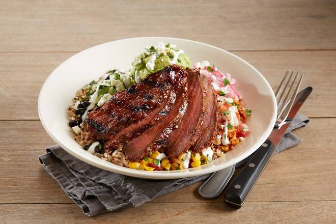 Order Cauliflower & Quinoa Power Bowl With Tri-Tip food online from Bj Restaurant & Brewhouse store, Escondido on bringmethat.com