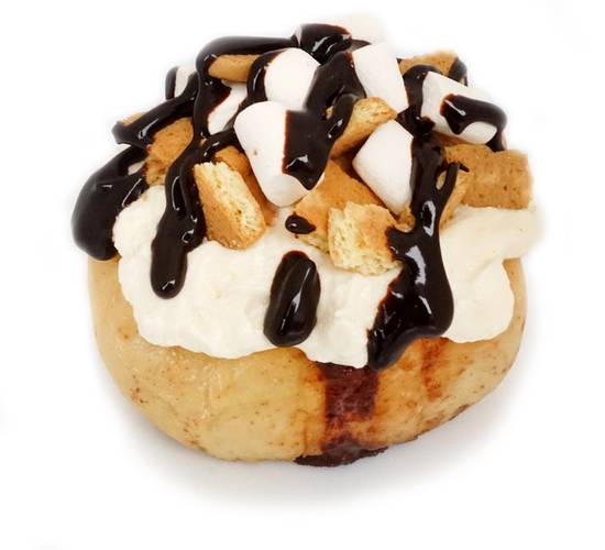 Order Campfire S’mores Roll* food online from Cinnaholic Richardson store, Richardson on bringmethat.com