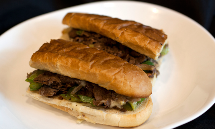 Order Philly Cheesesteak - 12" food online from Baddpizza store, Falls Church on bringmethat.com