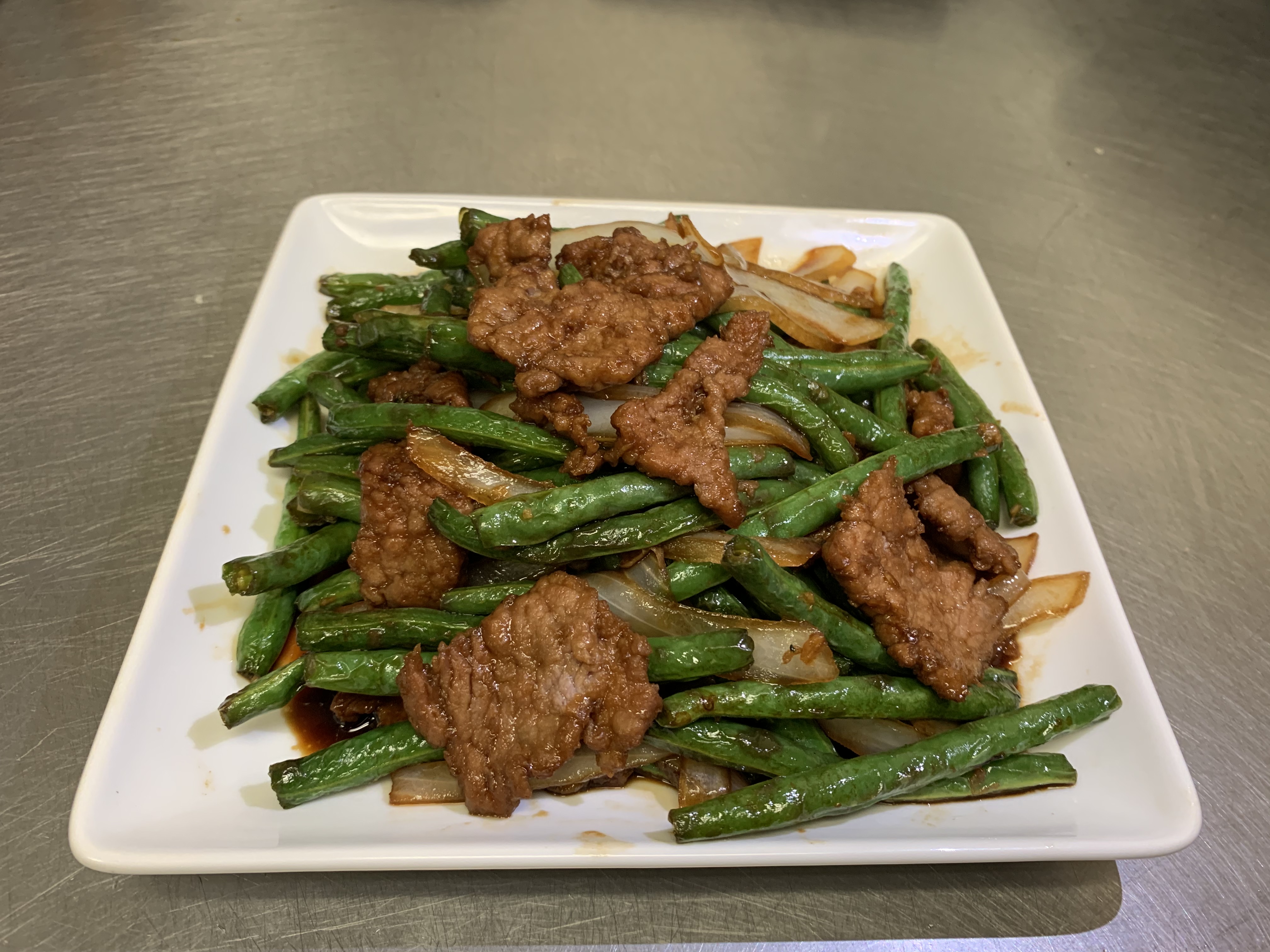 Order Beef with String Beans  food online from China Wok store, Owings Mills on bringmethat.com