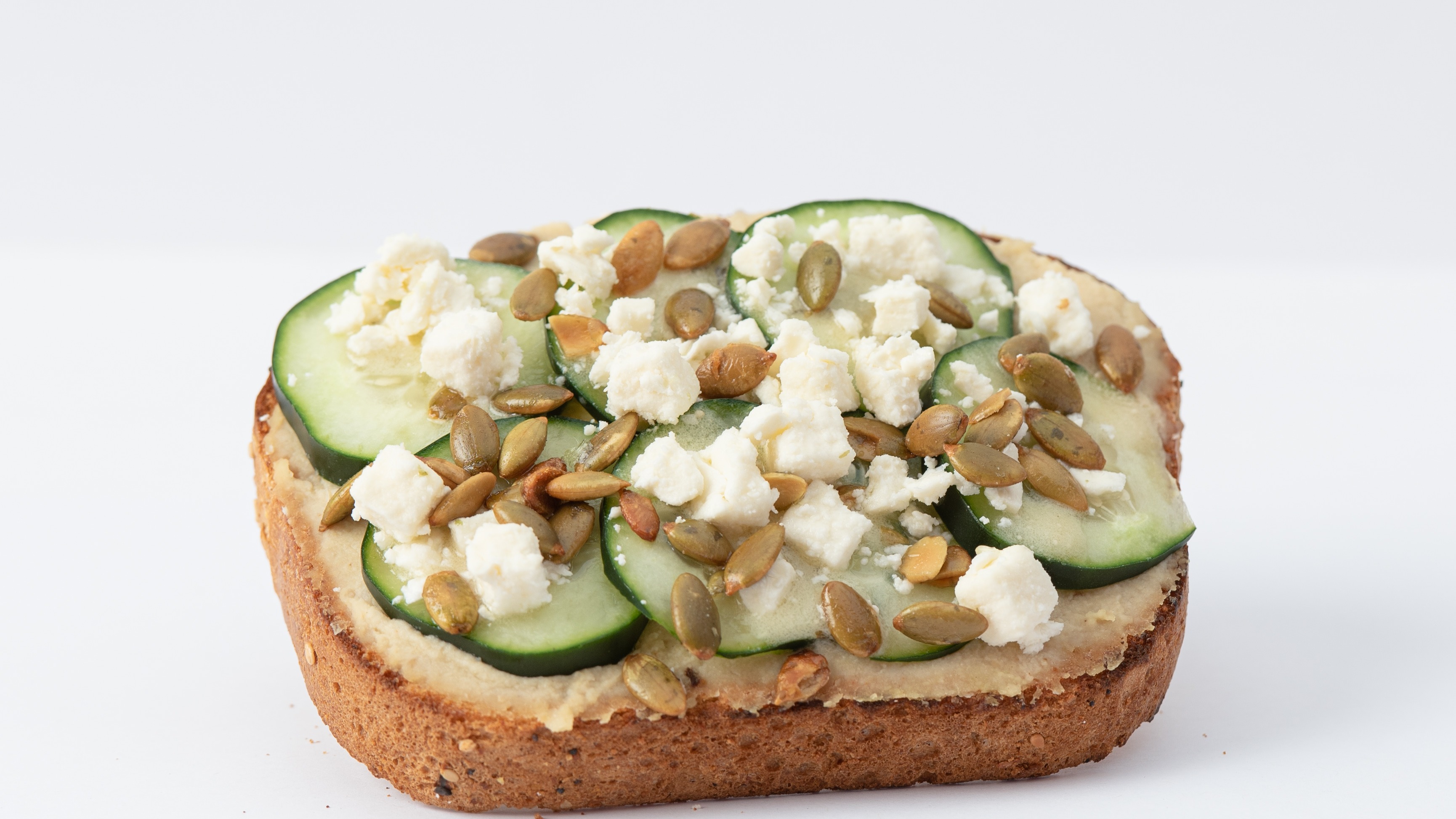 Order Wholesome Hummus Toast food online from Vitality Bowls store, Pleasant Hill on bringmethat.com
