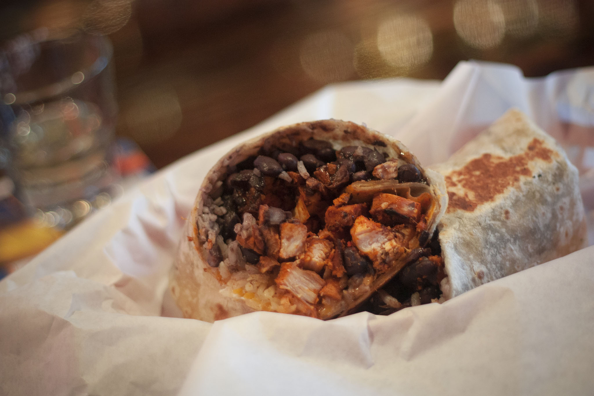 Order Lunch Burrito food online from Tortas DF store, Lewisville on bringmethat.com