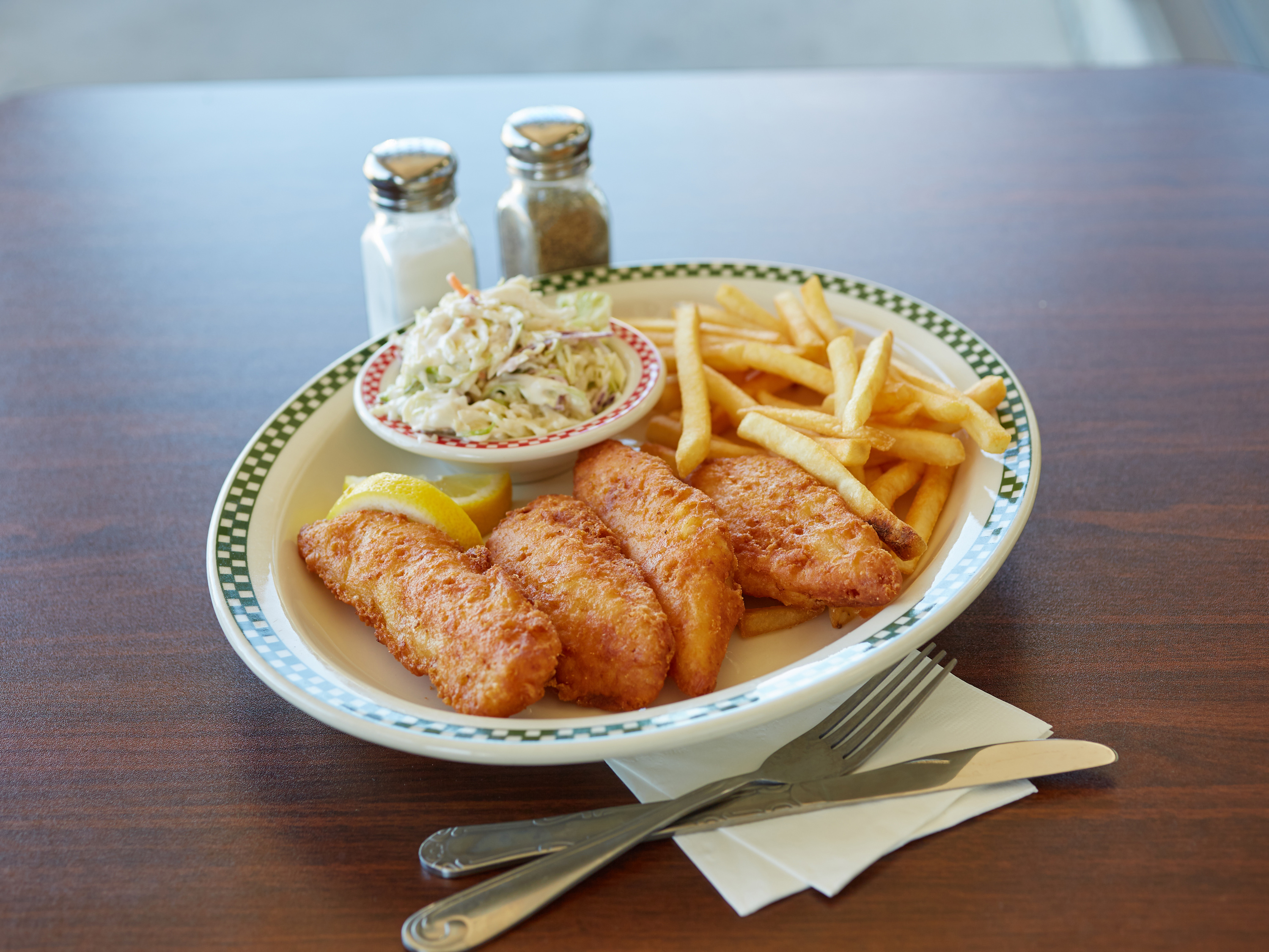 Order Fish and Chips food online from Karen Kitchen 3 store, Lancaster on bringmethat.com