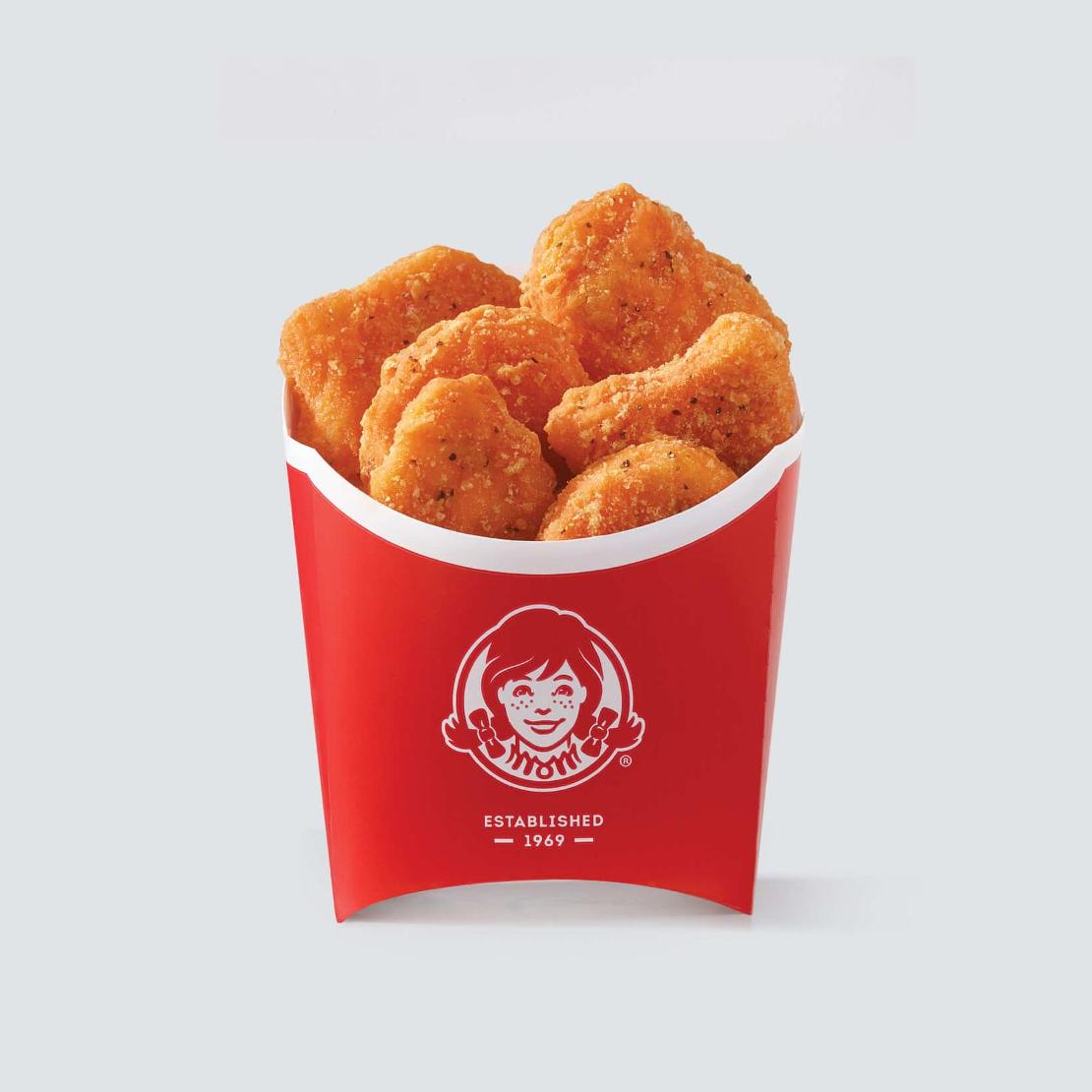 order online - 6 PC. Spicy Chicken Nuggets from Wendy's on bringmethat.com