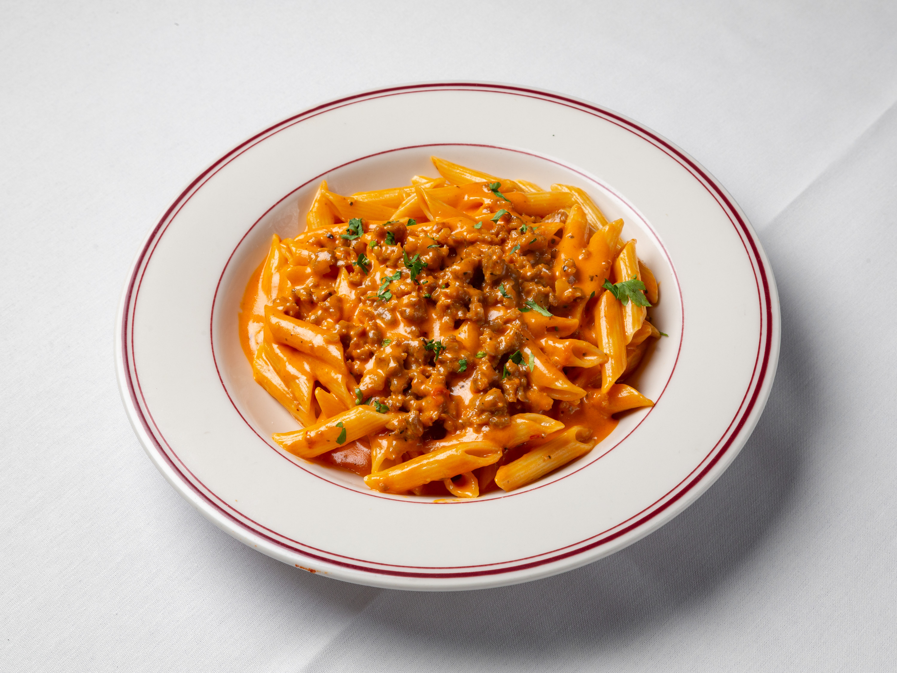 Order Penne Alla Vodka food online from Louie's Italian Restaurant and Bar store, Greenwich on bringmethat.com