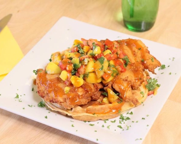 Order Festive Chicken food online from Bru's Wiffle - A Waffle Joint store, Santa Monica on bringmethat.com