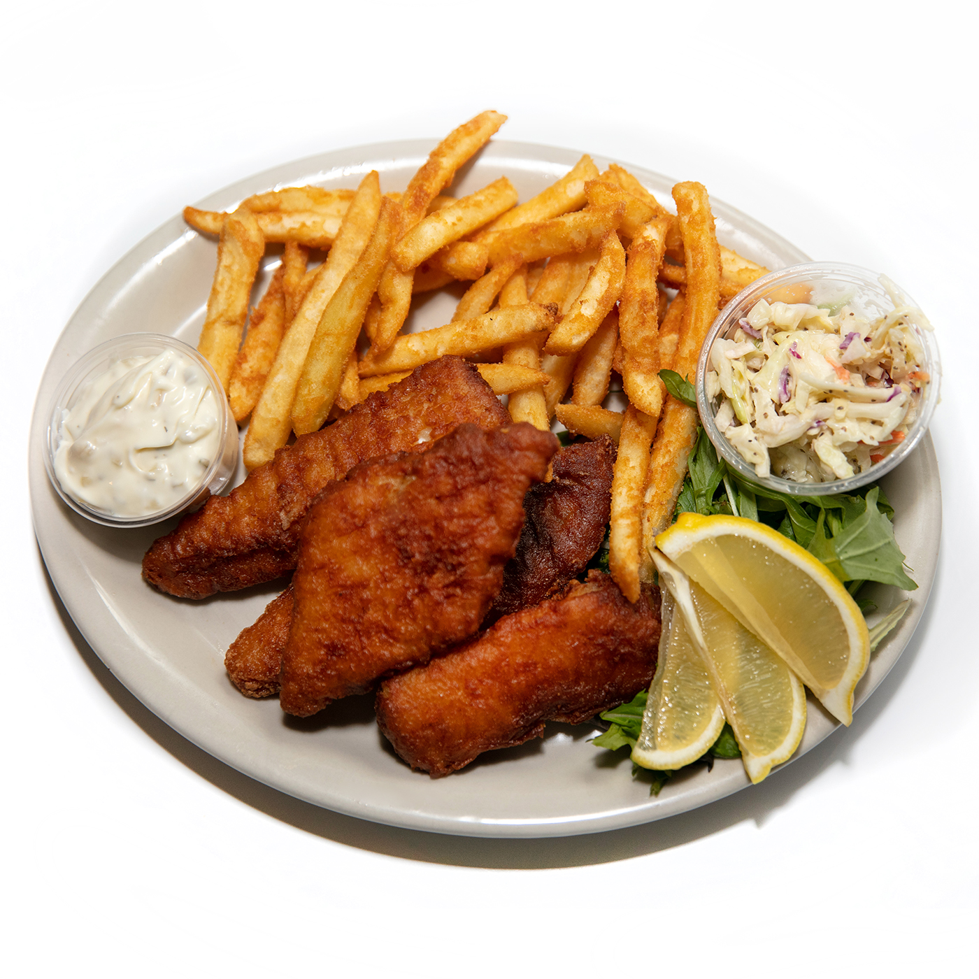 Order Fish & Chips food online from The Lookout Bar & Grill store, Maple Grove on bringmethat.com