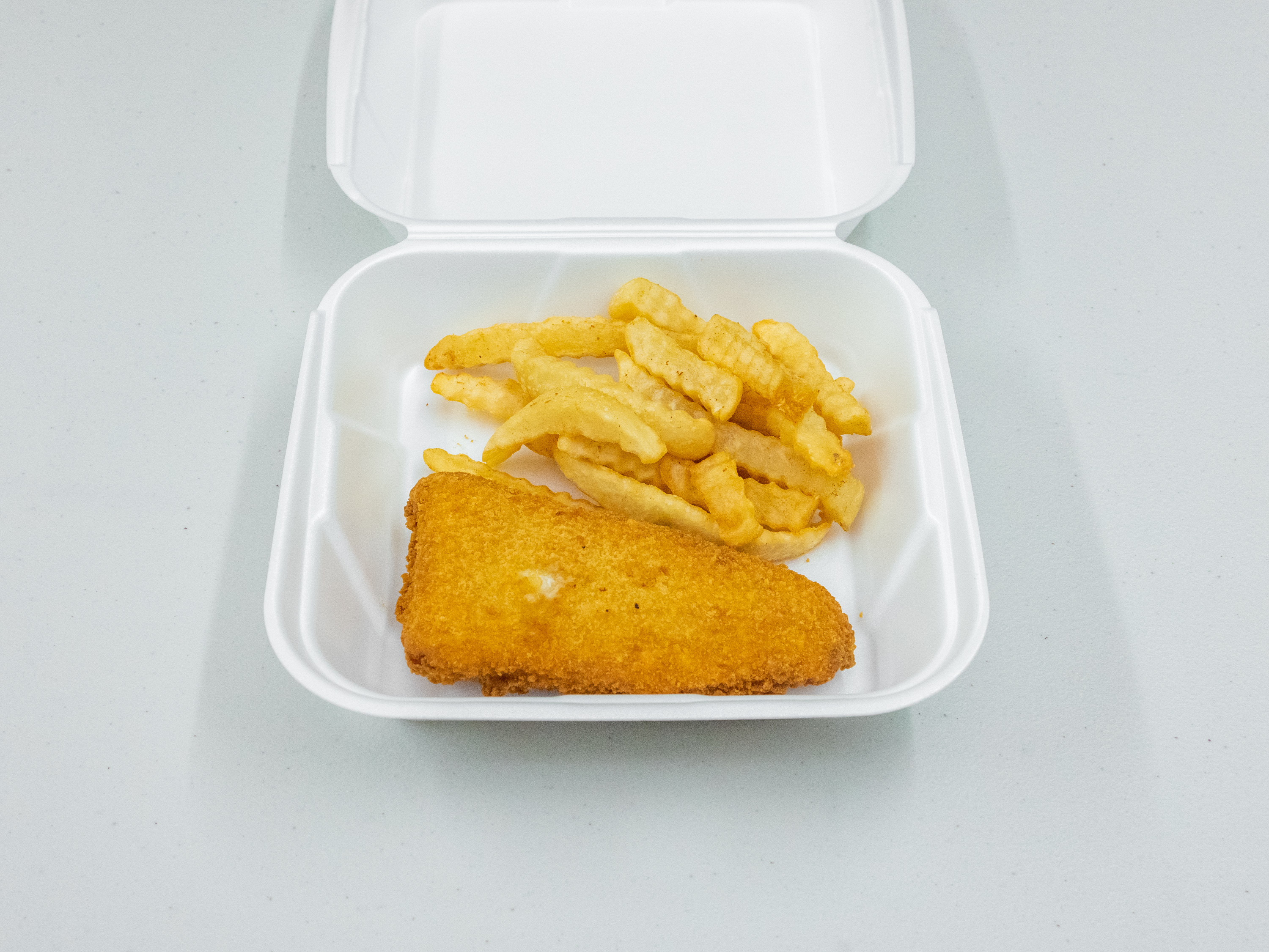Order Fried Catfish and Fry Meal food online from Dongar Food Mart store, Louisville on bringmethat.com