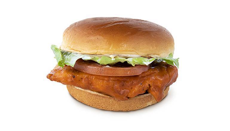 Order Buffalo Chicken Sandwich food online from That Burger Joint store, Champaign on bringmethat.com