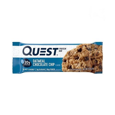 Order Quest Oatmeal Chocolate Chip 2.12oz food online from Aplus store, Philadelphia on bringmethat.com