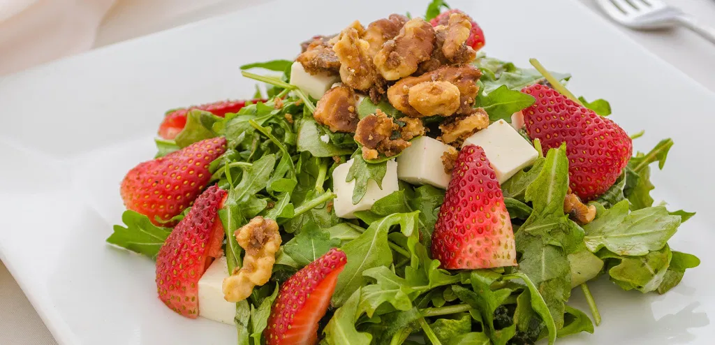 Order Strawberry Salad Lunch food online from Sweet Waters Steak House store, Westfield on bringmethat.com