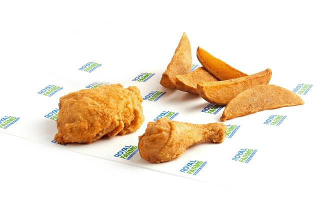 Order 2 Piece Dark Chicken Meal food online from Royal Farms store, Littlestown on bringmethat.com