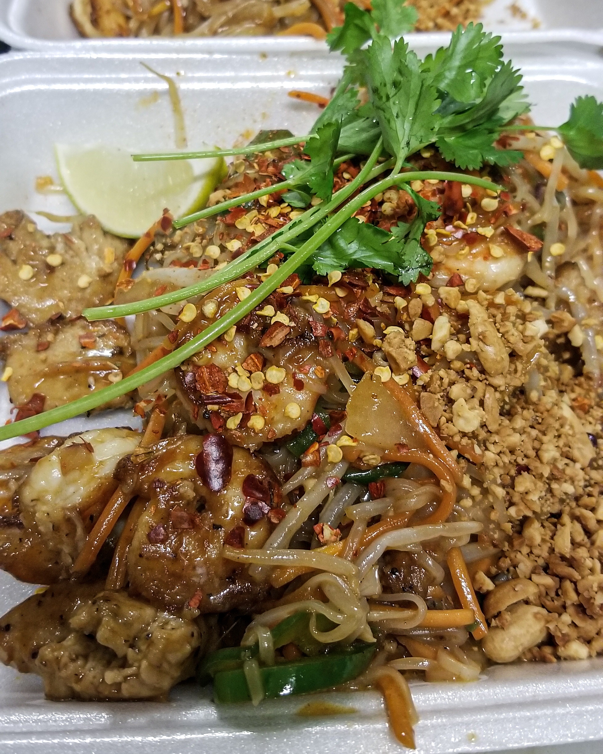 Order Chicken Pad Thai Noodles food online from Wicked Pho store, El Paso on bringmethat.com
