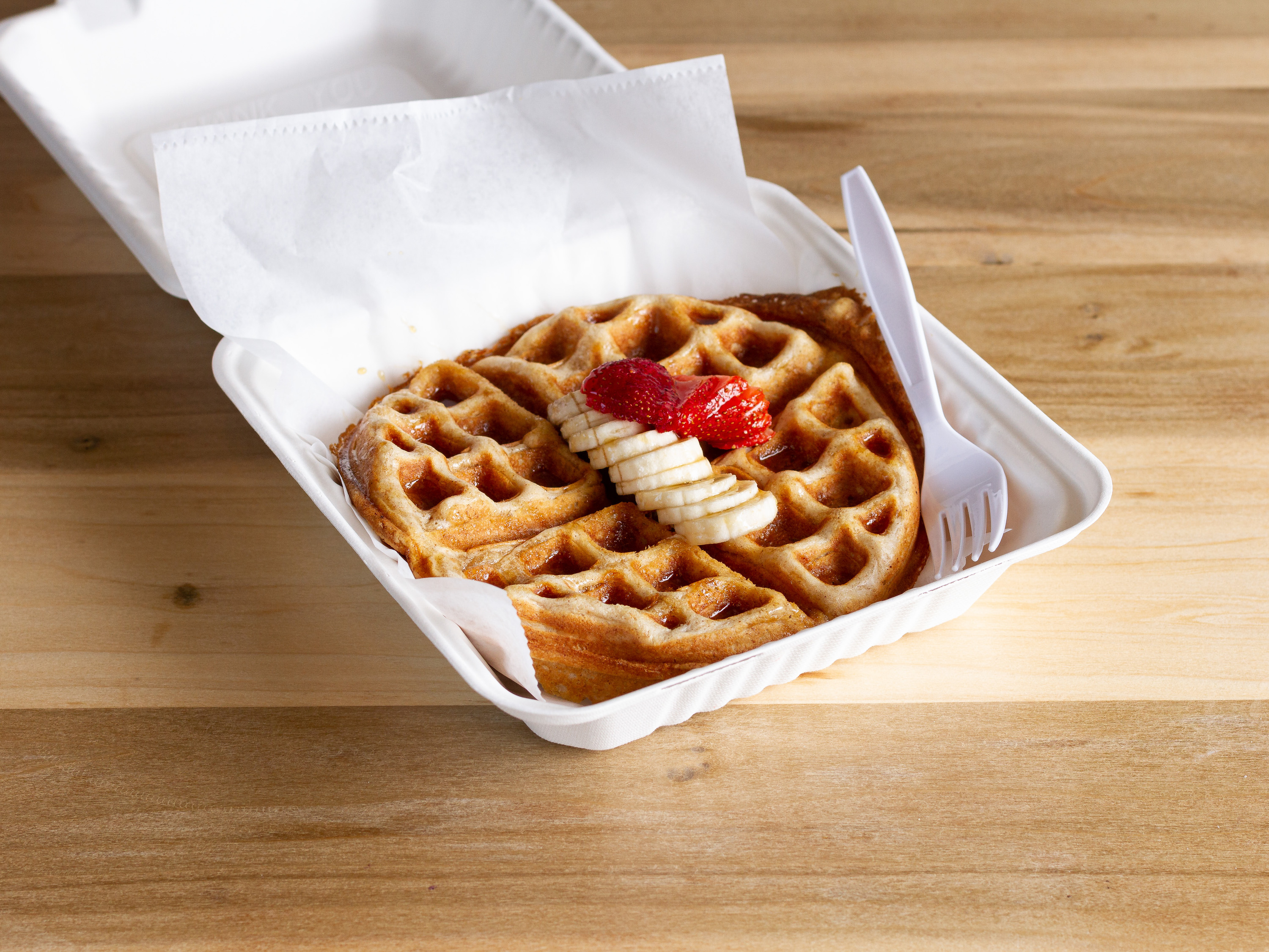 Order Fort Washington Vegan Waffle food online from Spizzy store, Temple Hills on bringmethat.com