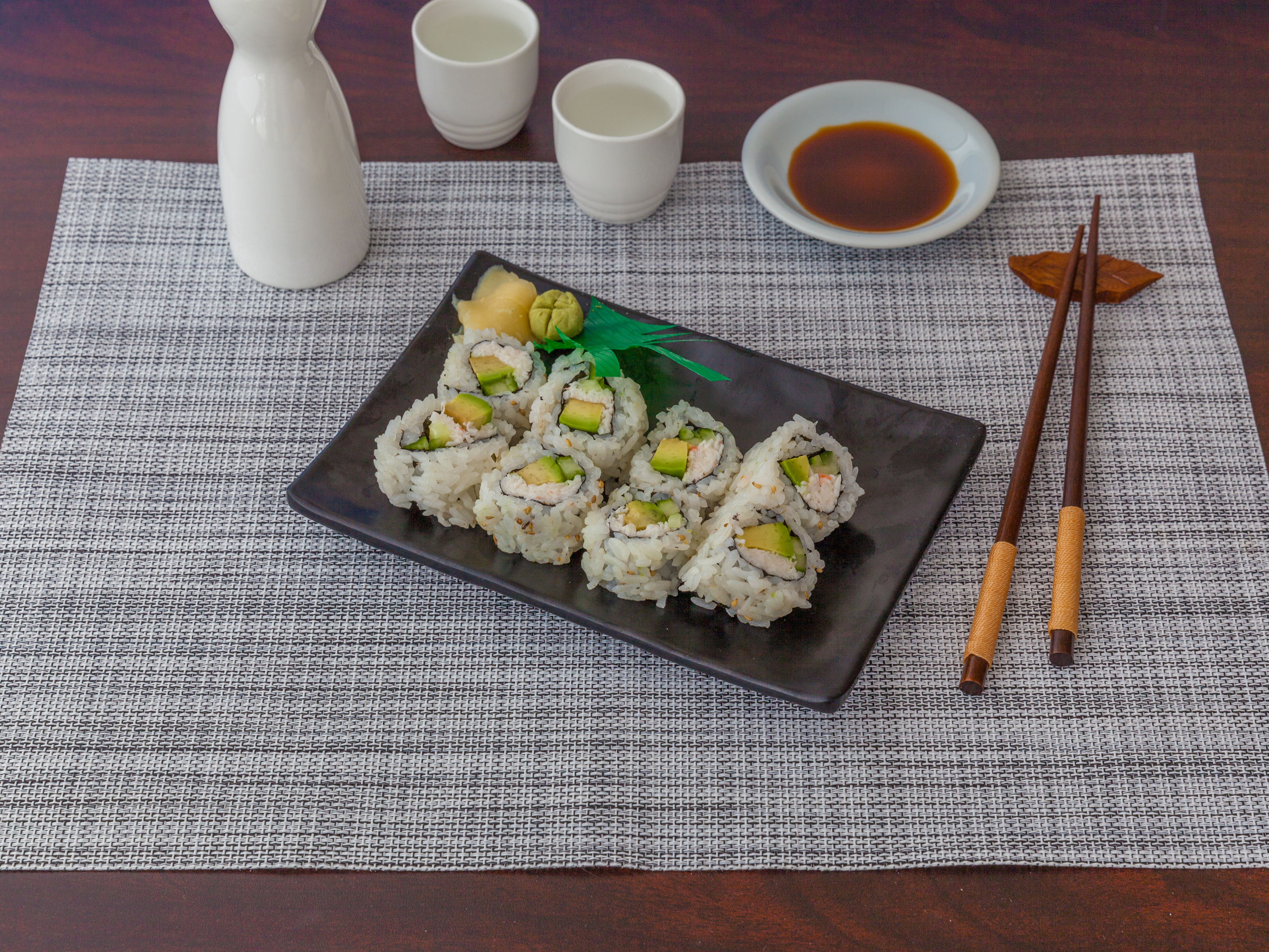 Order California Roll (8pcs) food online from E Ramen store, Chicago on bringmethat.com