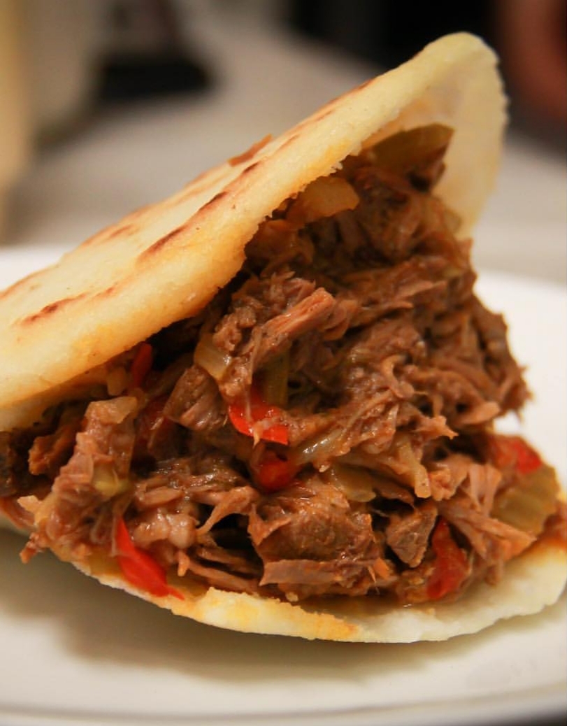 Order Pernil Arepa food online from Arepas Grill 21-19 Broadway Ave store, Astoria on bringmethat.com