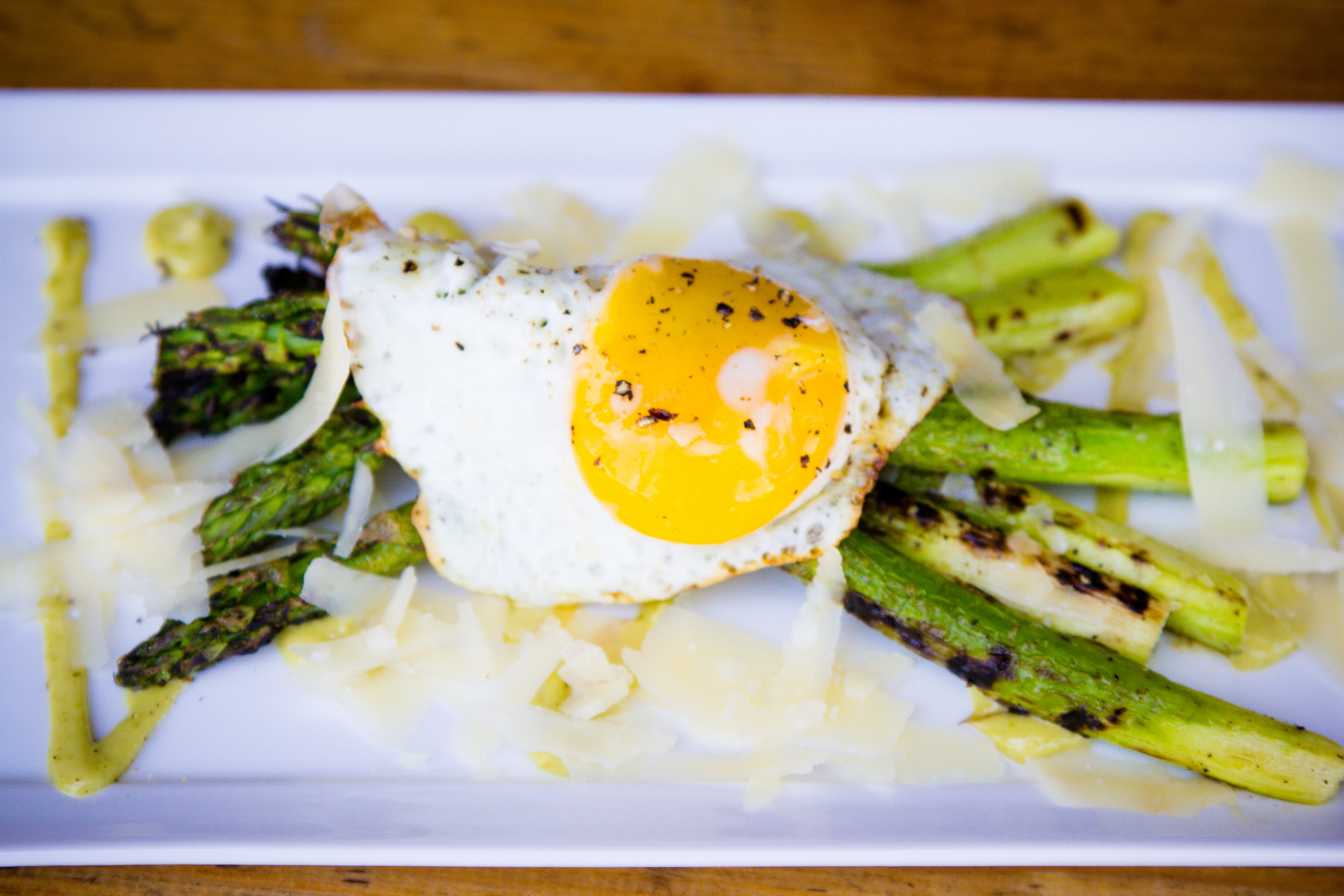 Order Grilled Asparagus Lunch food online from Encontro North Park store, San Diego on bringmethat.com