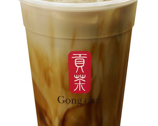Order Dirty Brown Sugar Coffee Milk Tea (黑糖鴛鴦咖啡) food online from Gong Cha & Fuji Teriyaki store, Silver Spring on bringmethat.com