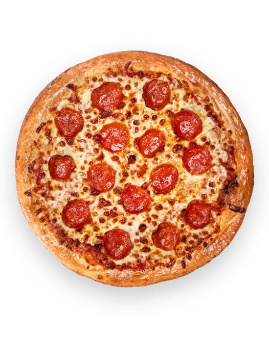 Order 16" Giant Pepperoni* food online from Perrotti's Pizza & Subs store, Fort Worth on bringmethat.com