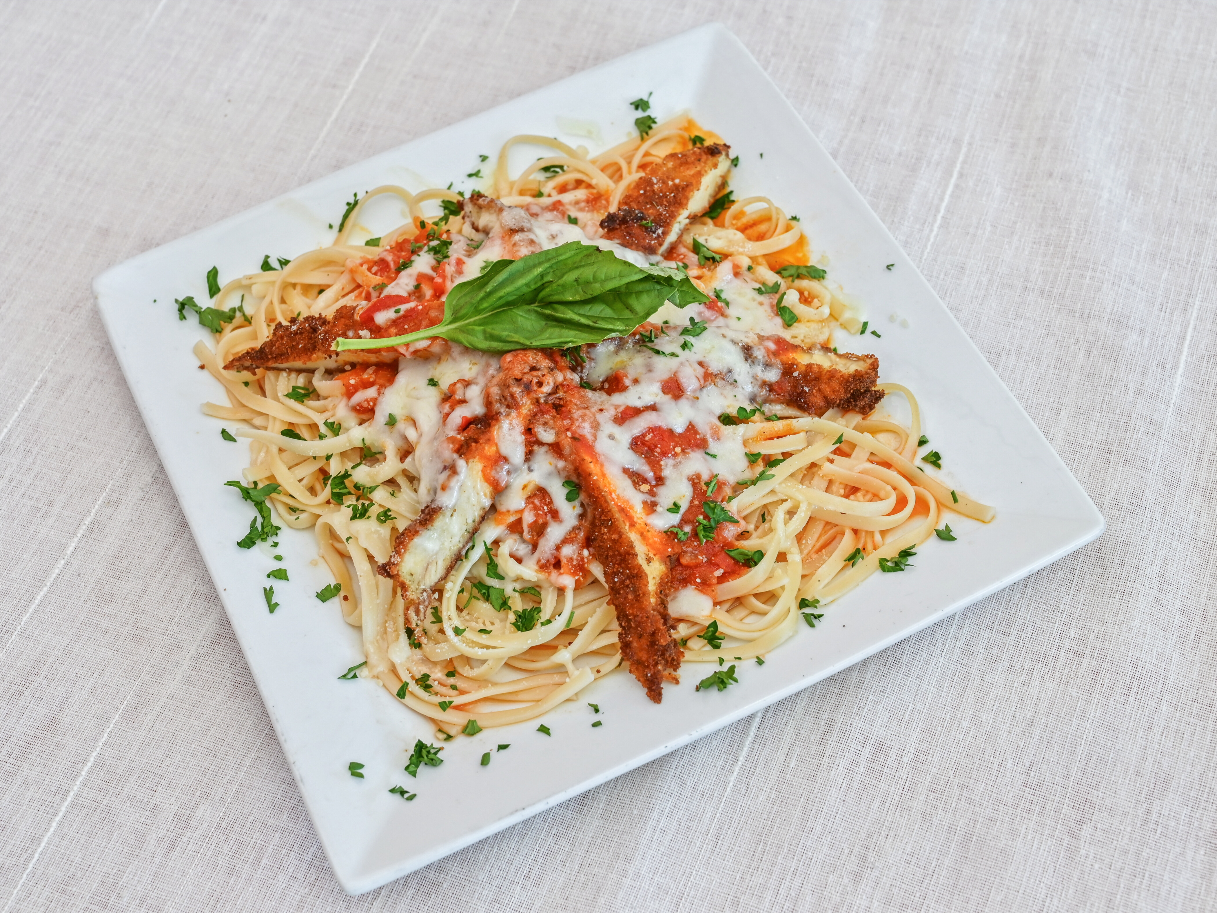 Order Chicken Parmesan food online from Mona Lisa Pizzeria & Sub Shop store, Coral Gables on bringmethat.com