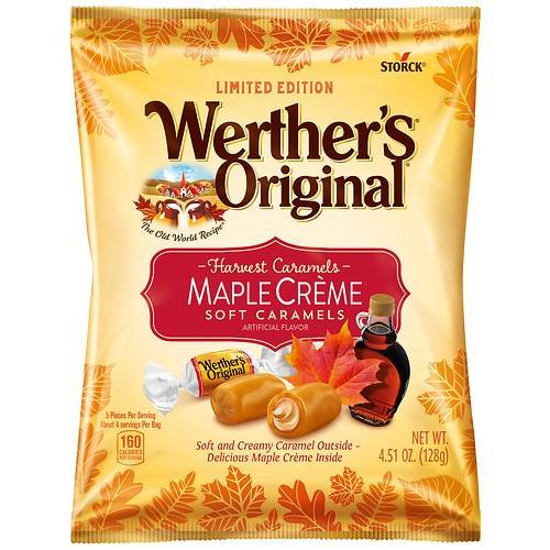 Order Werther's Original Halloween Harvest Maple Creme Soft Caramels - 4.51 oz food online from Walgreens store, Artesia on bringmethat.com