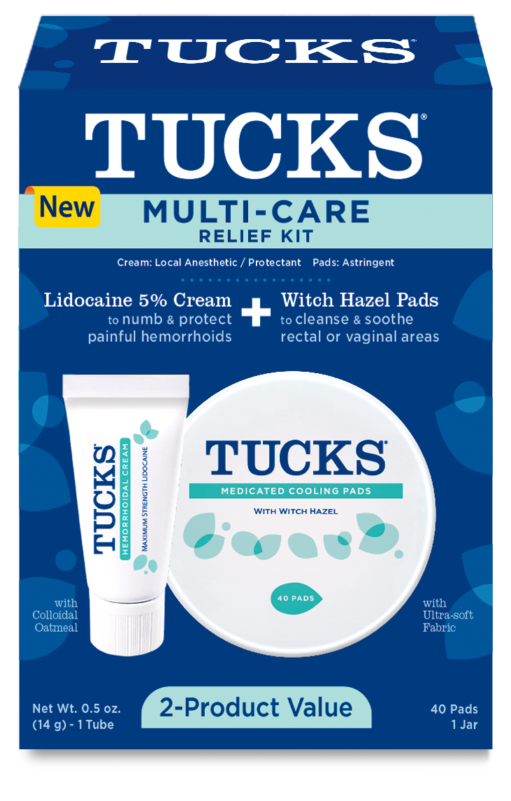 Order Tucks Multi-Care Kit, Witch Hazel Pads & Lidocaine food online from Rite Aid store, PAULSBORO on bringmethat.com