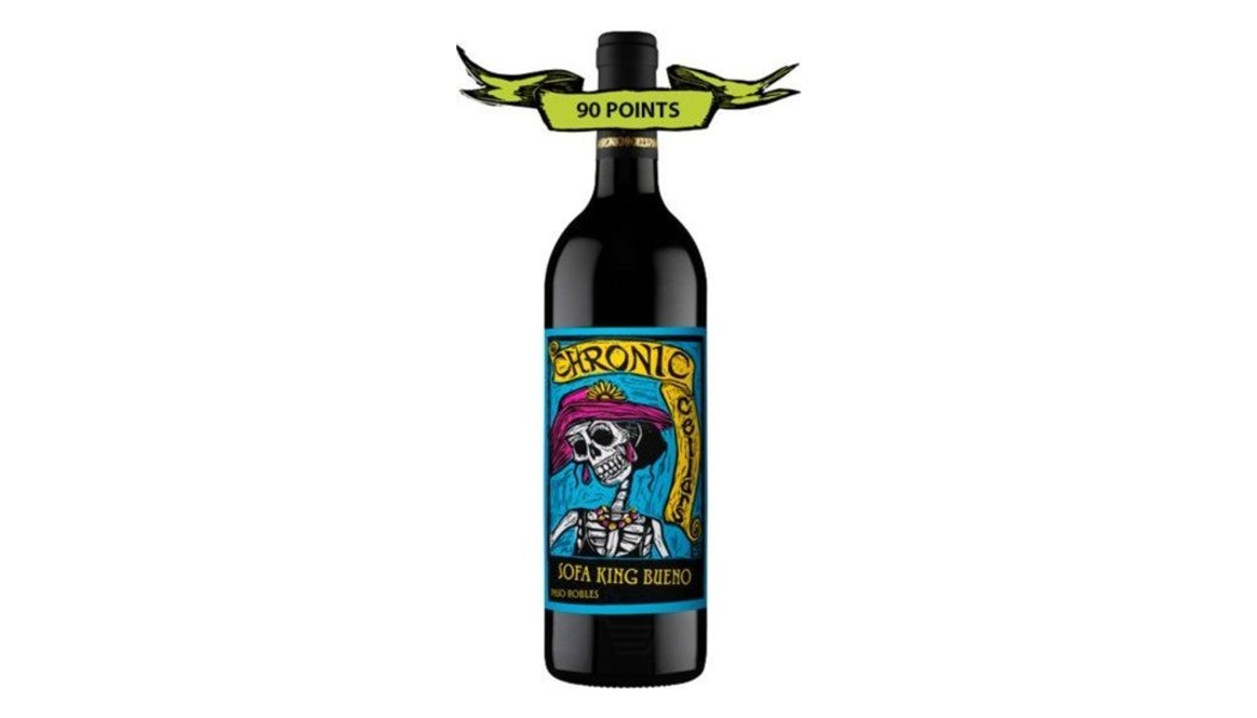 Order Chronic Cellars Sofa King Bueno Paso Robles Syrah Blend 750mL food online from Orcutt Liquor & Deli store, Orcutt on bringmethat.com
