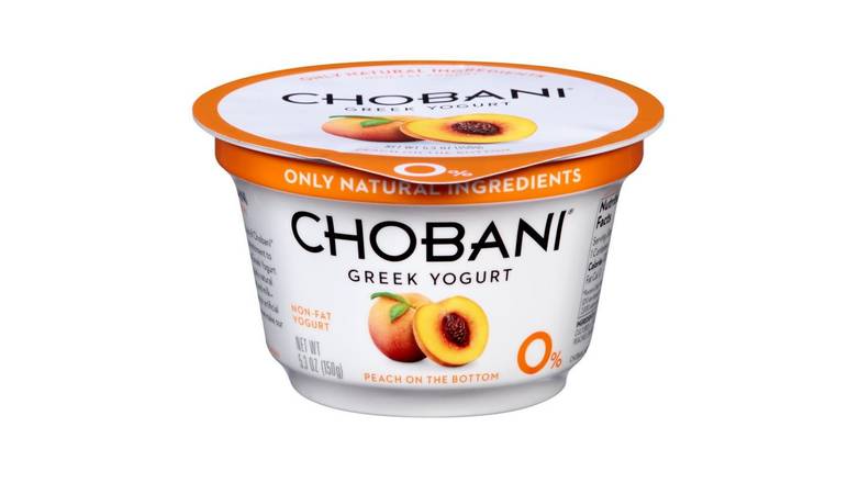 Order Chobani Greek Yogurt Peach Flavor food online from Route 7 Food Mart store, Norwalk on bringmethat.com