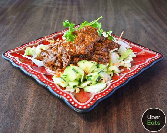 Order Beef Rendang food online from Shiok Singapore Kitchen store, Menlo Park on bringmethat.com