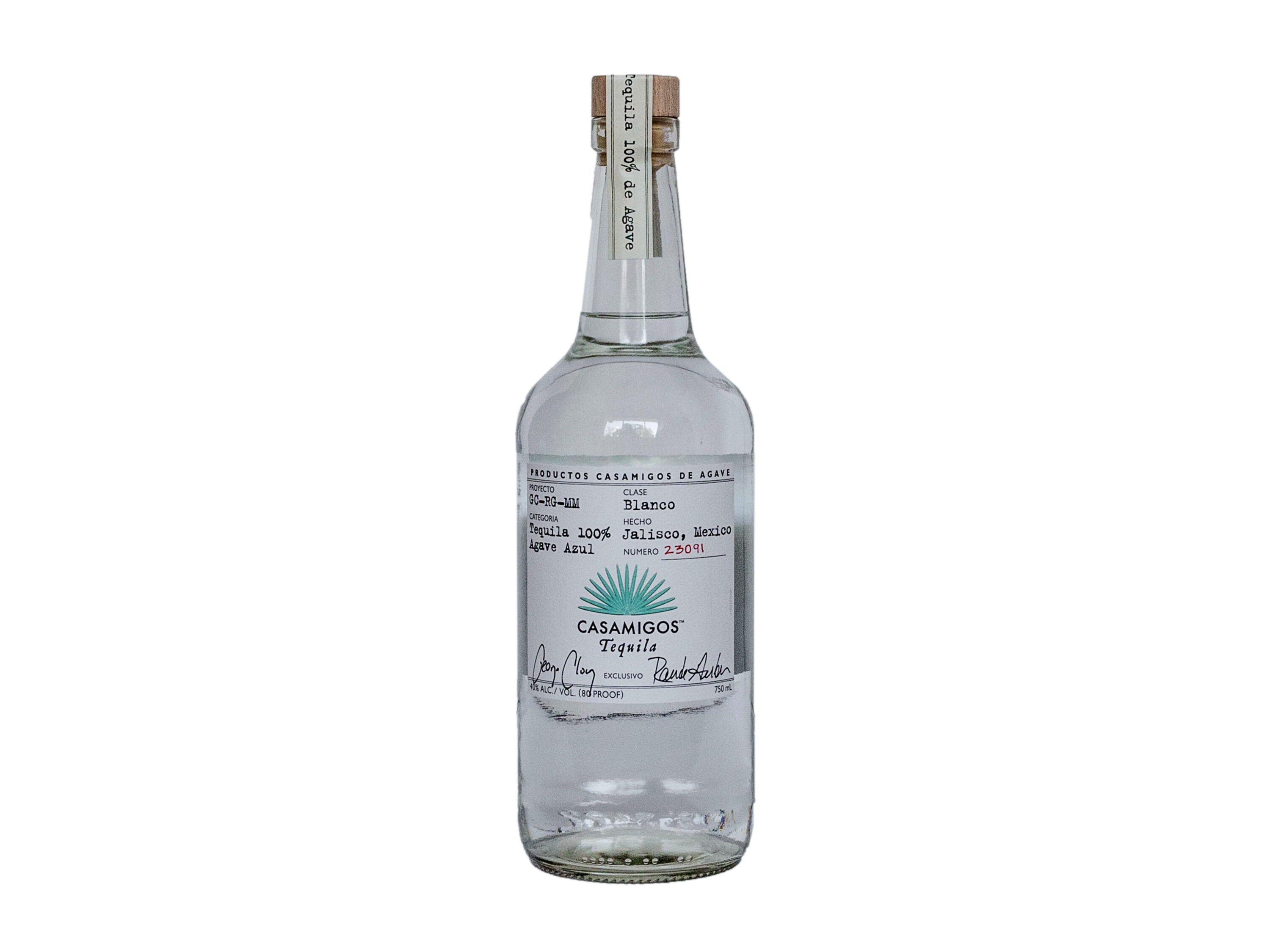 Order Casamigos tequila blanco. 750ml food online from Sandpiper Liquors store, Summerland on bringmethat.com