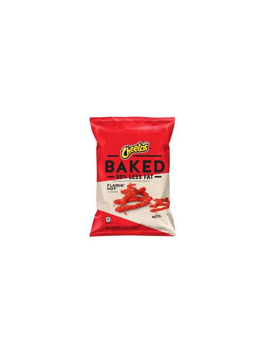 Order Cheetos Baked Flaming Hot 2.75 OZ food online from Chevron Extramile store, Anaheim on bringmethat.com