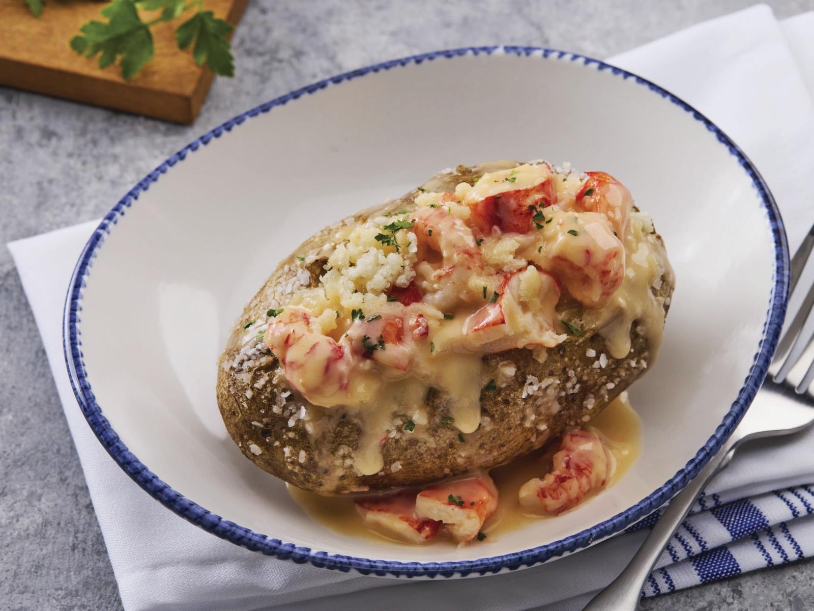 Order Creamy Lobster Baked Potato food online from Red Lobster store, Cuyahoga Falls on bringmethat.com