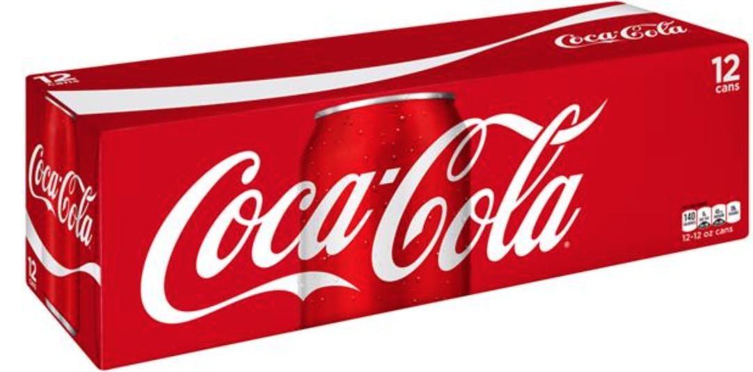Order The Coca-Cola Company, Coke Classic, 12 Pack  food online from Sb Liquor & Crafts store, Santa Barbara on bringmethat.com
