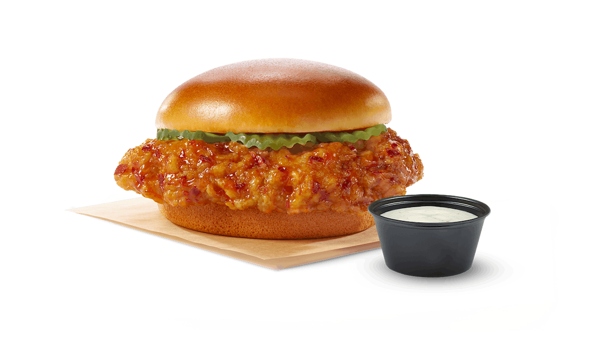 Order NEW! Chicken Sandwich food online from WingStop - Clifton store, Clifton on bringmethat.com