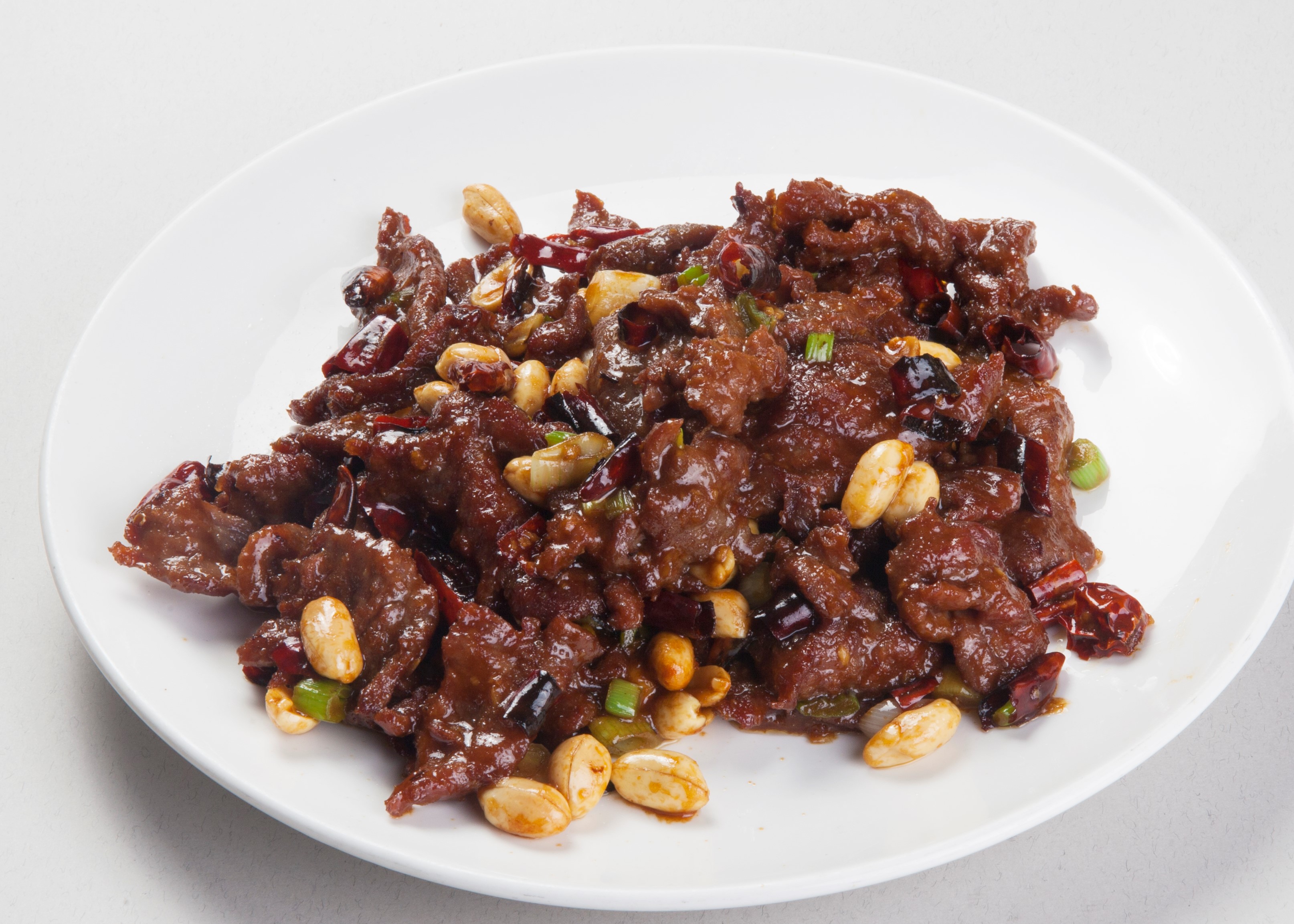 Order Kung Pao Beef food online from Canaan Restaurant Chinese Cuisine store, West Covina on bringmethat.com