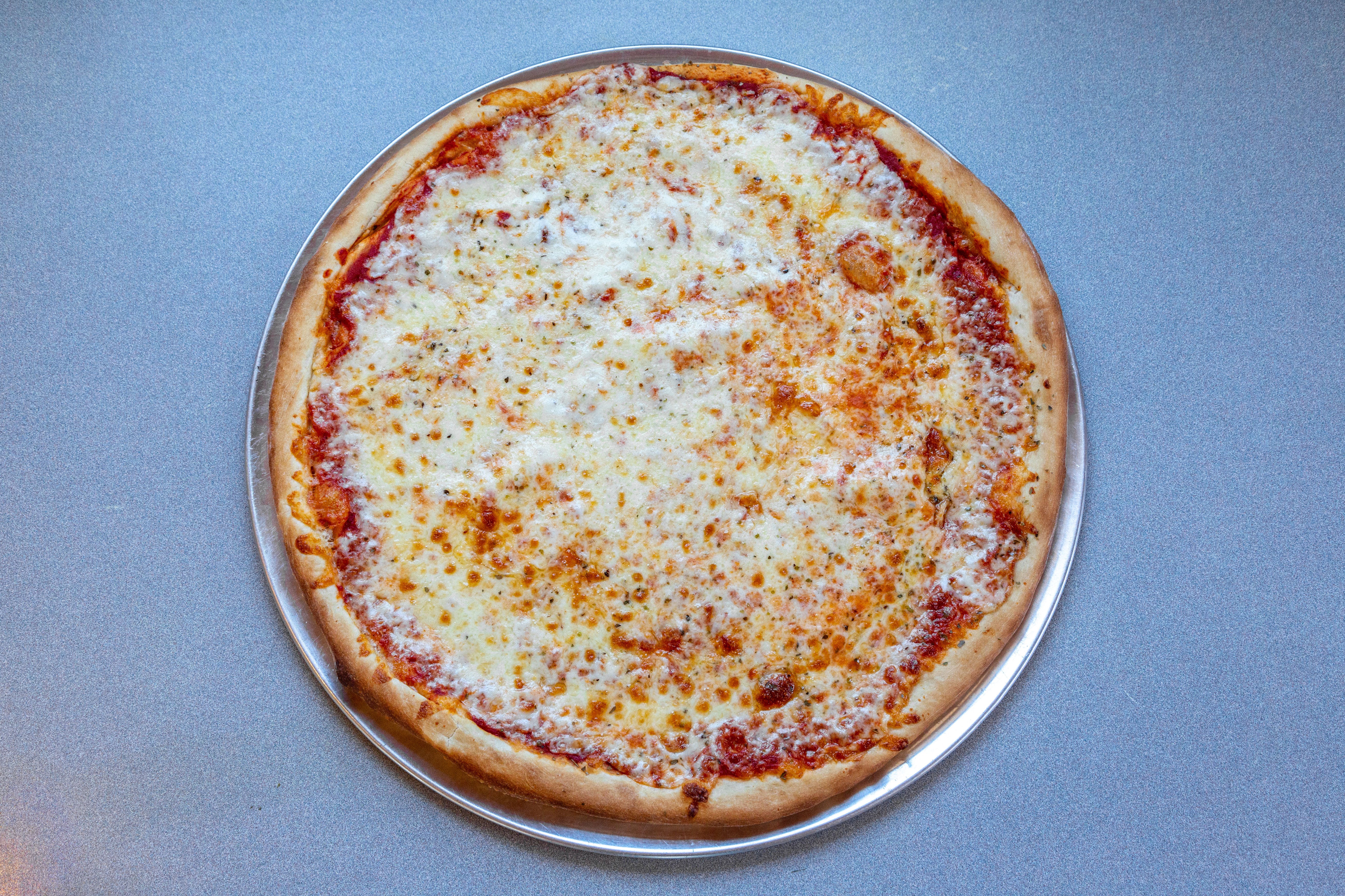 Order Cheese Pizza - Personal 10'' food online from Pezzi Pizza store, Sea Cliff on bringmethat.com