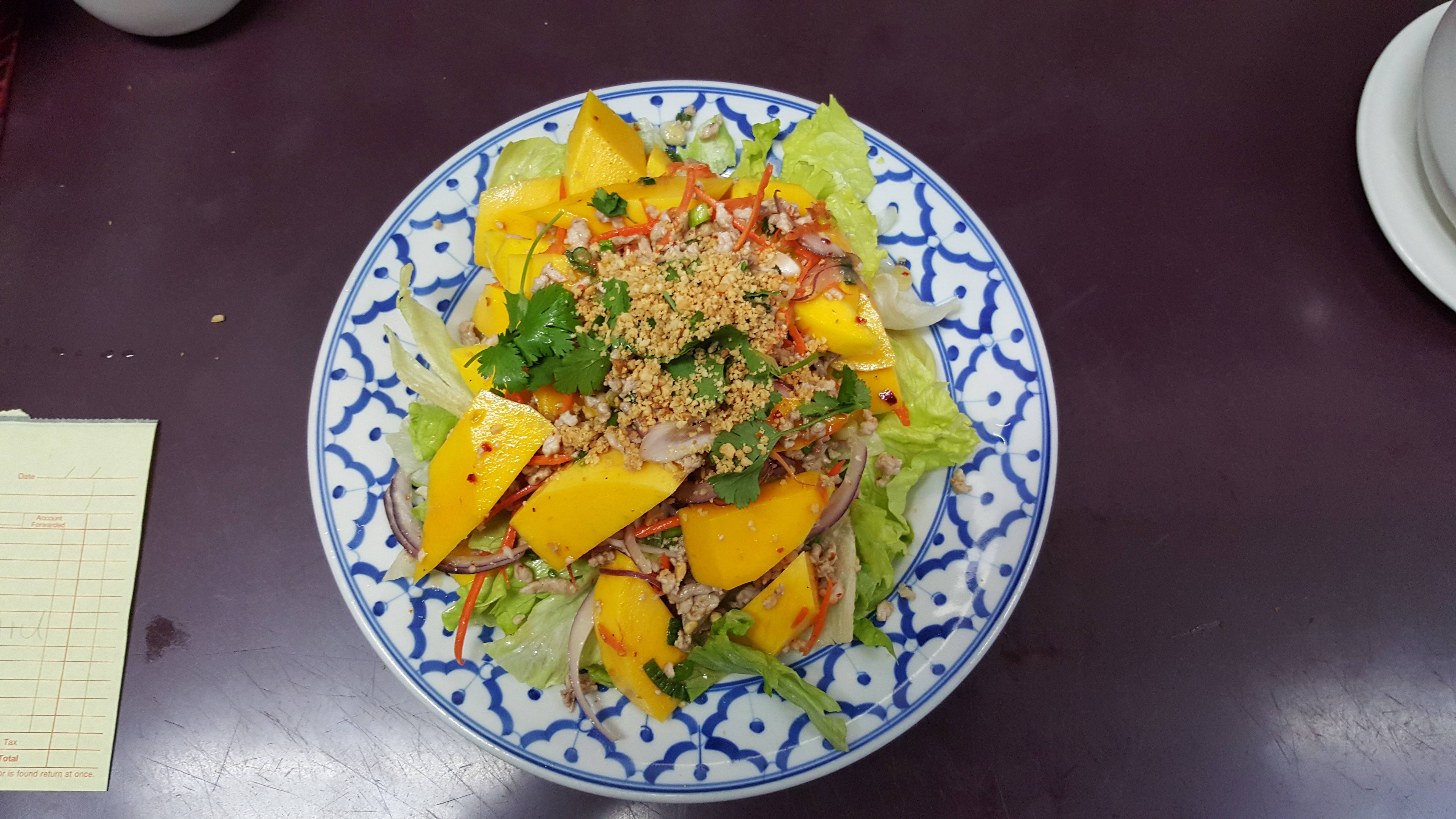 Order Mango Salad food online from Thai Chef store, Bellevue on bringmethat.com