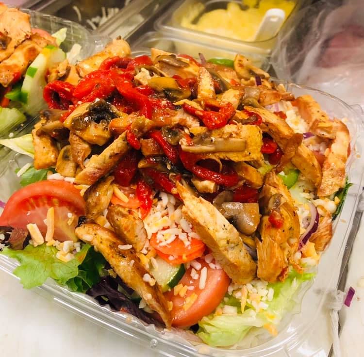 Order All Star Special Salad - Small food online from All Star Pizza store, Bensalem on bringmethat.com