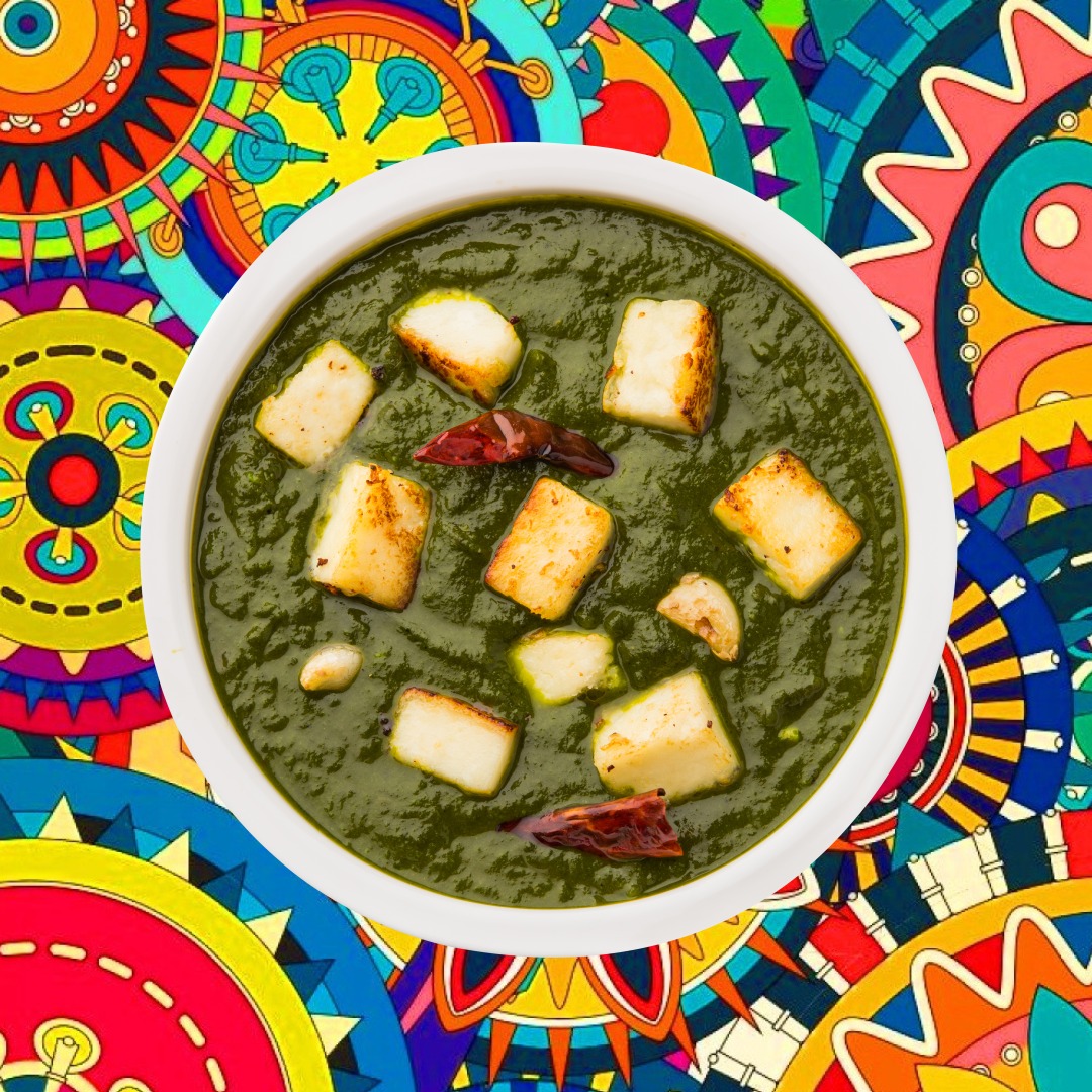 Order Cottage Cheese & Spinach Curry  food online from Tick-Tock Tikka House store, Baltimore on bringmethat.com