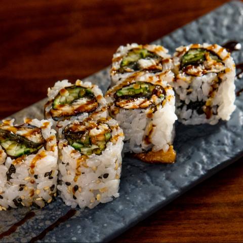 Order Eel Cucumber Roll food online from Chikara Sushi & Asian Fusion store, Phoenixville on bringmethat.com