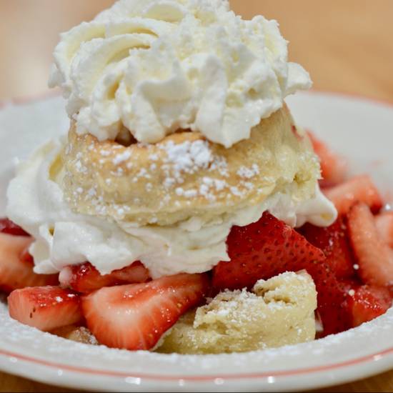 Order Strawberry Shortcake Biscuit food online from Hunnybunny Biscuit store, Oklahoma City on bringmethat.com