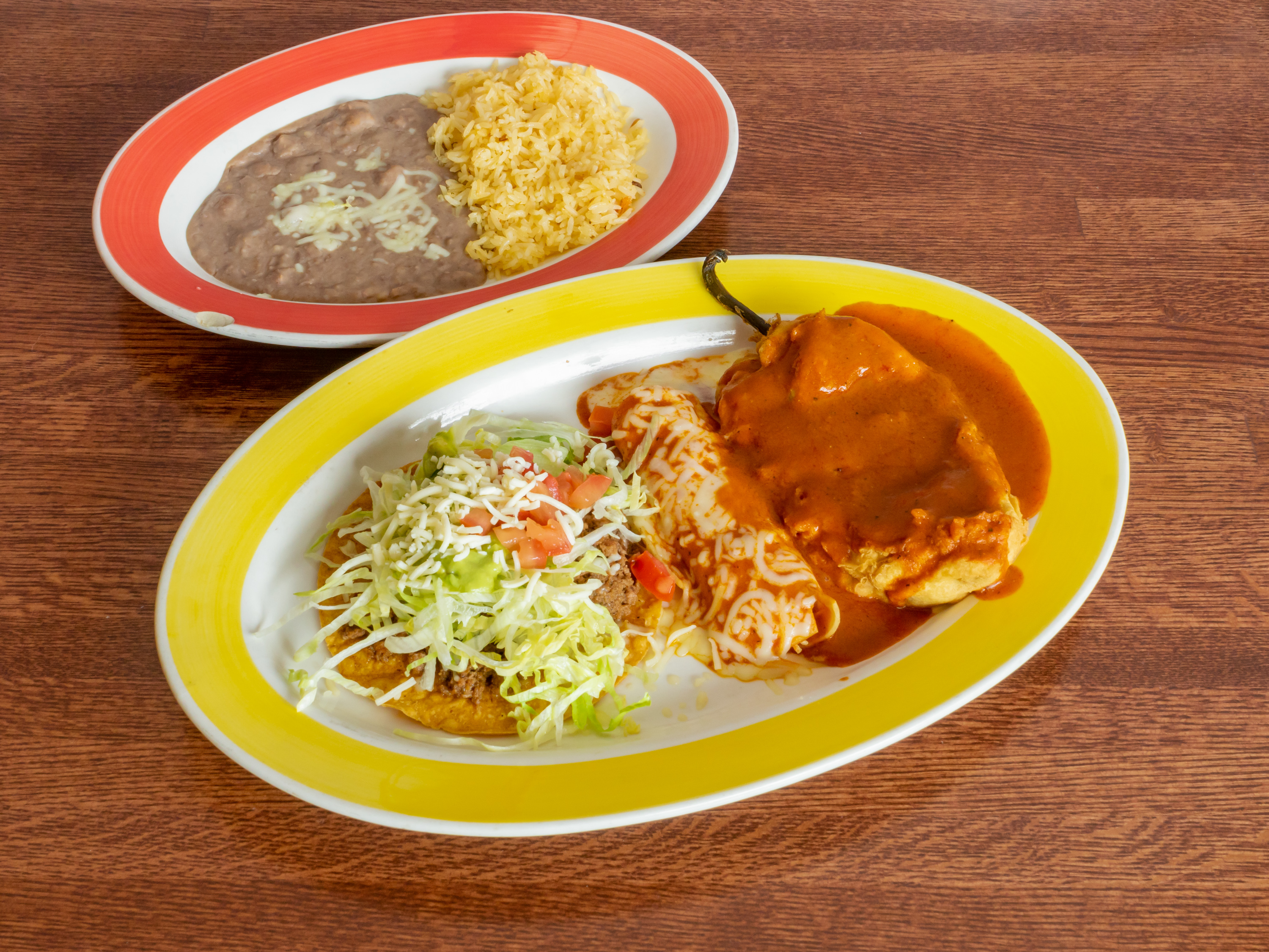 Order Make Your Own 3 Pick Combo food online from El Loro Mexican Grill store, Bloomington on bringmethat.com