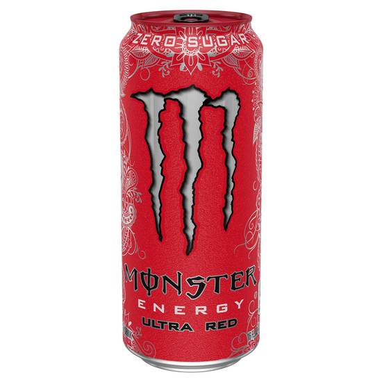 Order Monster Energy Ultra Red (16 oz) food online from Rite Aid store, Santa Maria on bringmethat.com