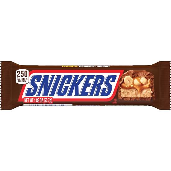 Order SNICKERS Full Size Chocolate Candy Bar, 1.86 oz Bar food online from Cvs store, MONTEZUMA on bringmethat.com