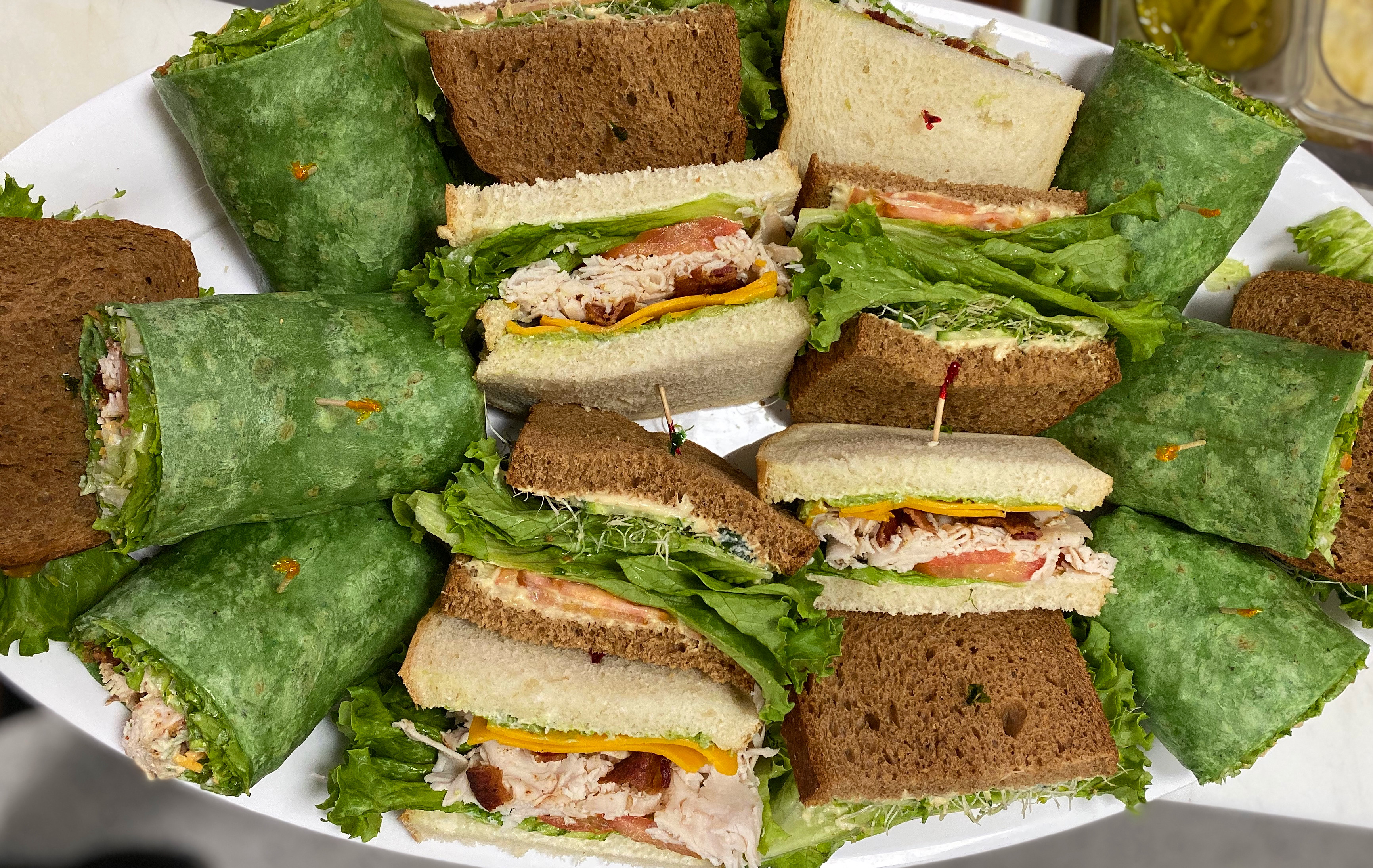 Order Build Your Own Sandwich food online from The Oasis Cafe store, San Diego on bringmethat.com