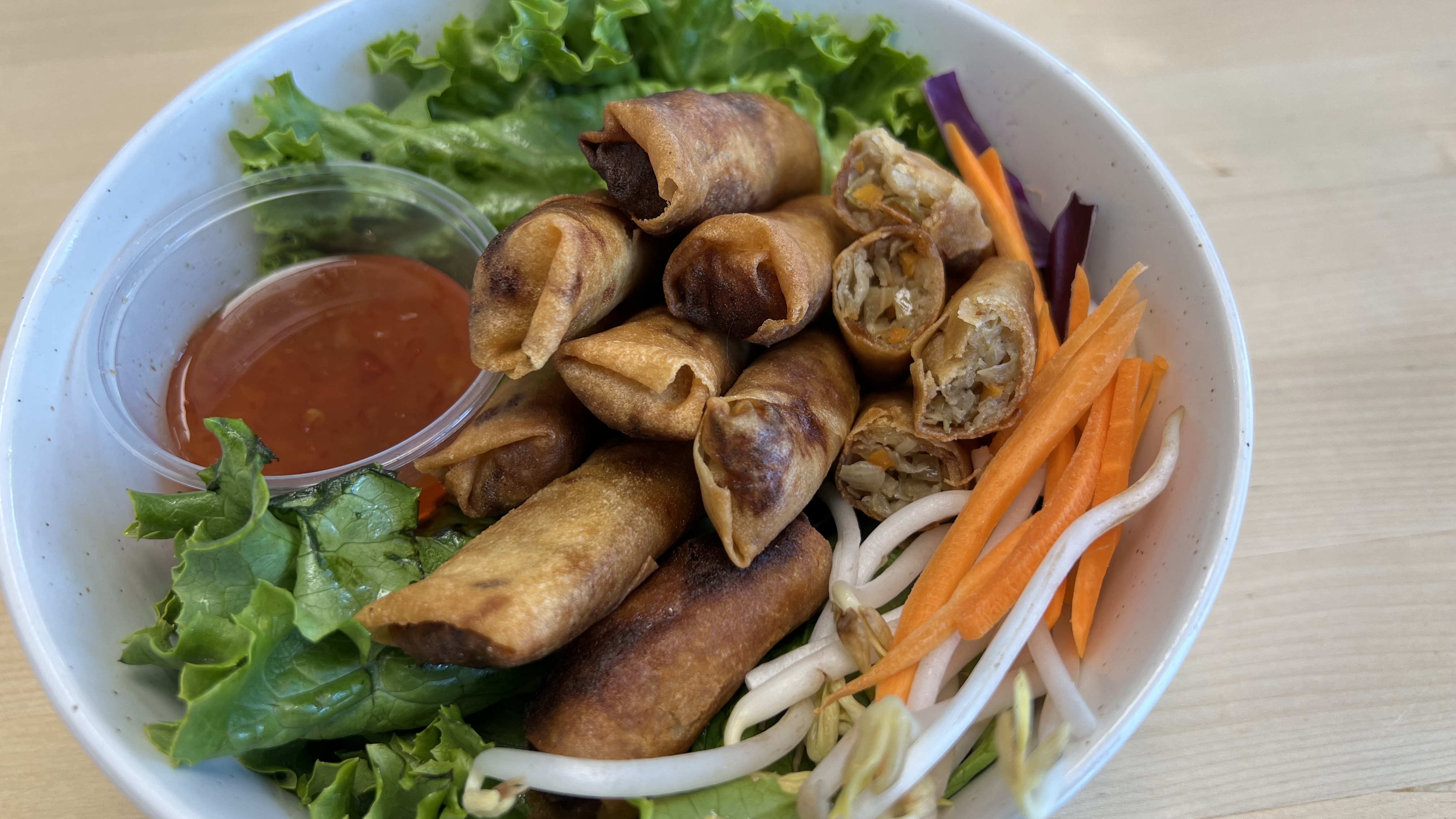 Order Vegetable Lumpia food online from East Deli store, Woodway on bringmethat.com