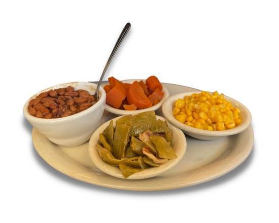 Order Veggie Plate food online from Norma's Cafe store, Frisco on bringmethat.com