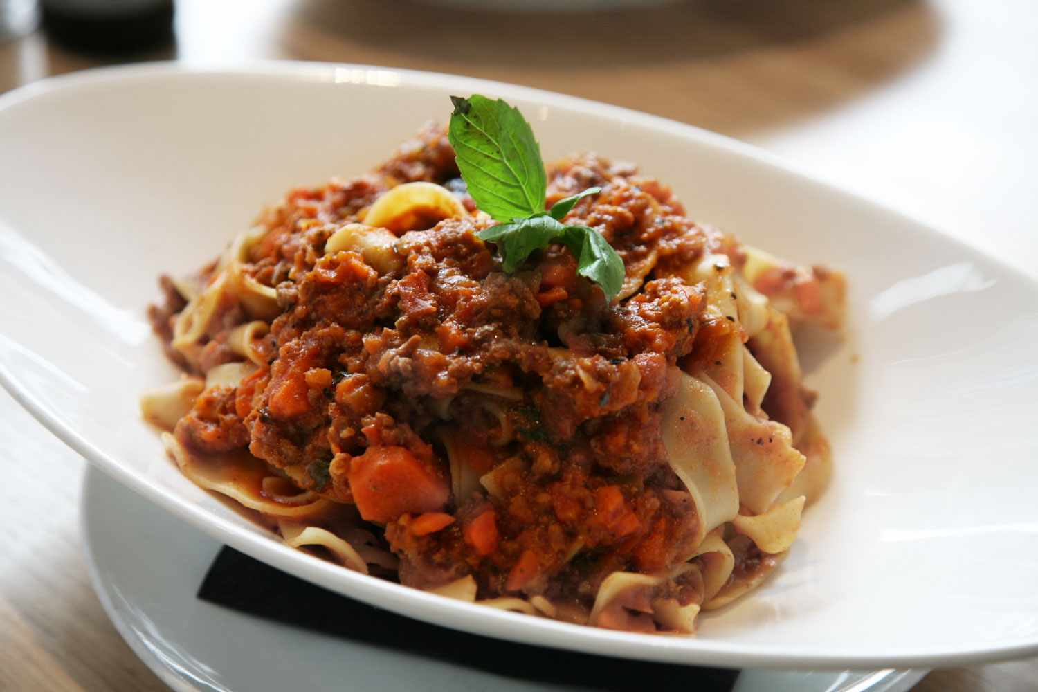 Order Classic Pappardelle Bolognese food online from Pathos Cafe store, New York on bringmethat.com