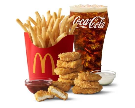 Order 10 Piece McNuggets Meal food online from Mcdonald store, WOODLYN on bringmethat.com
