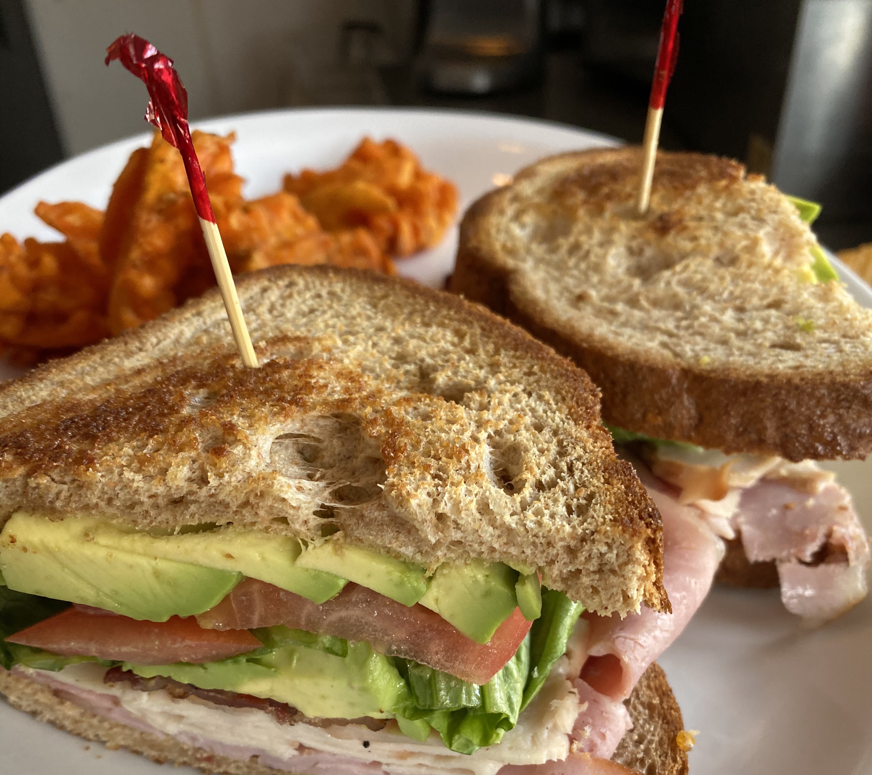 Order Emily's Club Sandwich food online from The Cow / An Eatery store, Morrison on bringmethat.com